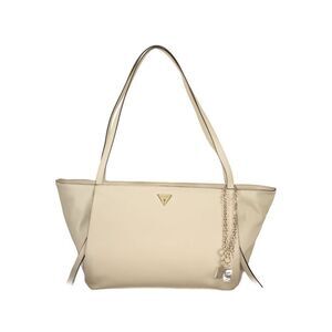 Guess Jeans Beige Polyurethane Women's Women's Bag